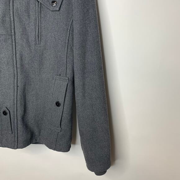 Projekraw Large Gray Military Style Coat Sz Large - Picture 6 of 6